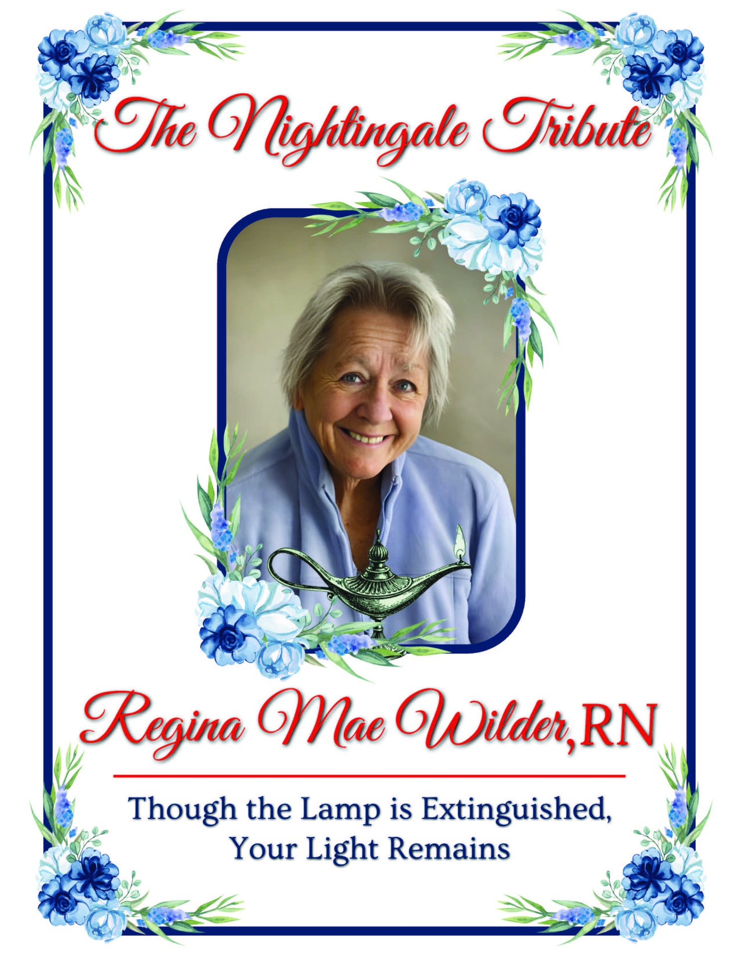 Portrait of Regina Mae Wilder, RN